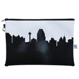 San Antonio TX Skyline Wristlet Clutch Purse