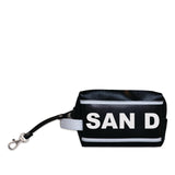 SAN D (San Diego) City Abbreviation Mini Bag Keychain Purse Charm