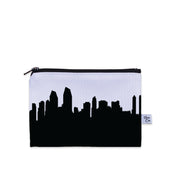San Diego CA Skyline Canvas Mini Purse - Anne Cate