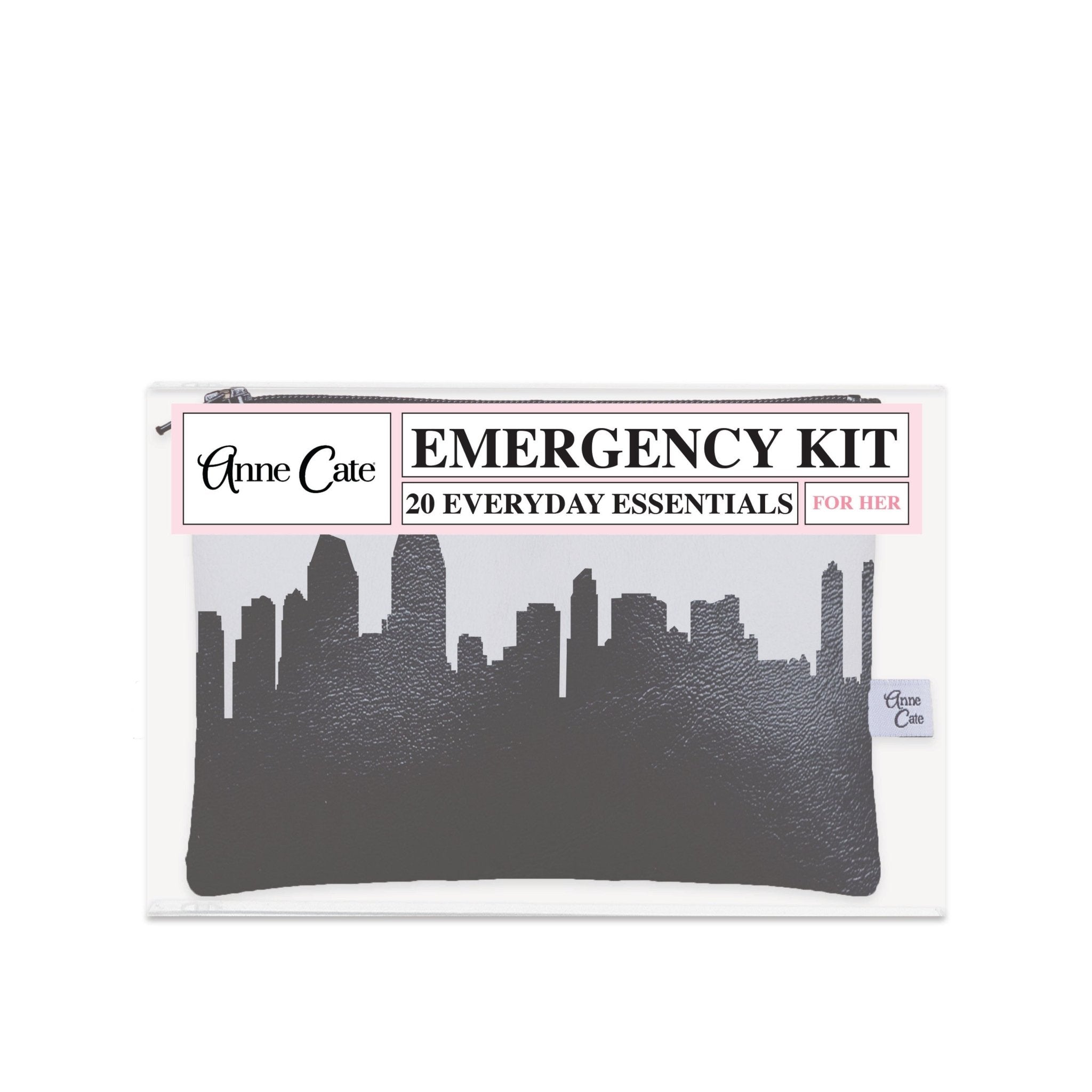 San Diego CA Skyline Mini Wallet Emergency Kit - For Her - Anne Cate