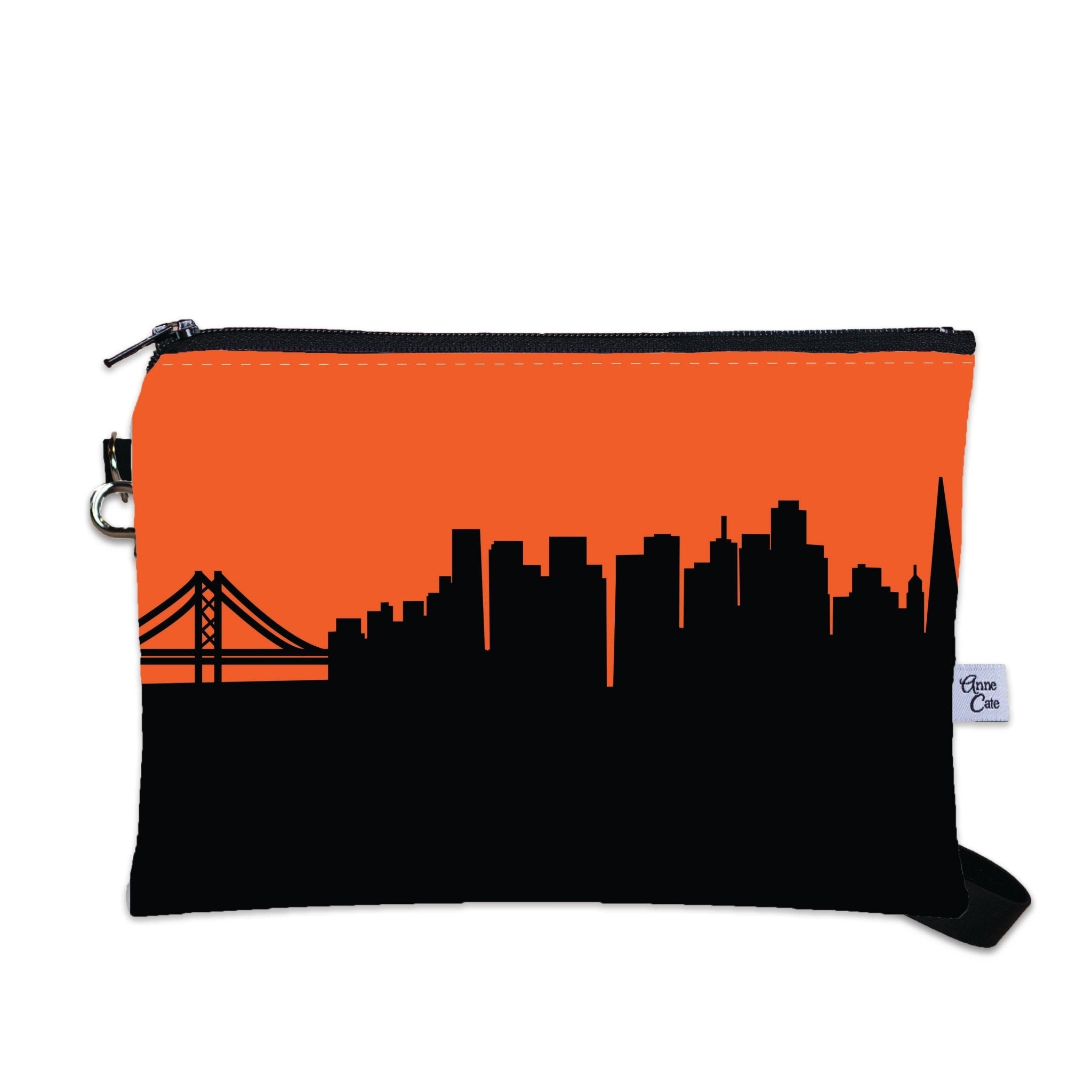 San Francisco Giants Baseball Ballpark Skyline Game Day Wristlet - Anne Cate