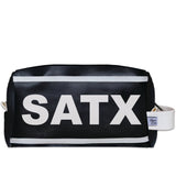 SATX (San Antonio) City Abbreviation Travel Dopp Kit Toiletry Bag