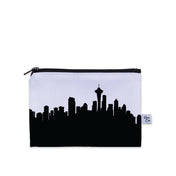 Seattle WA Skyline Canvas Mini Purse - Anne Cate