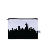 Seattle WA Skyline Canvas Mini Purse
