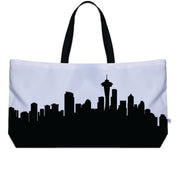 Seattle WA Skyline Weekender Tote - Anne Cate