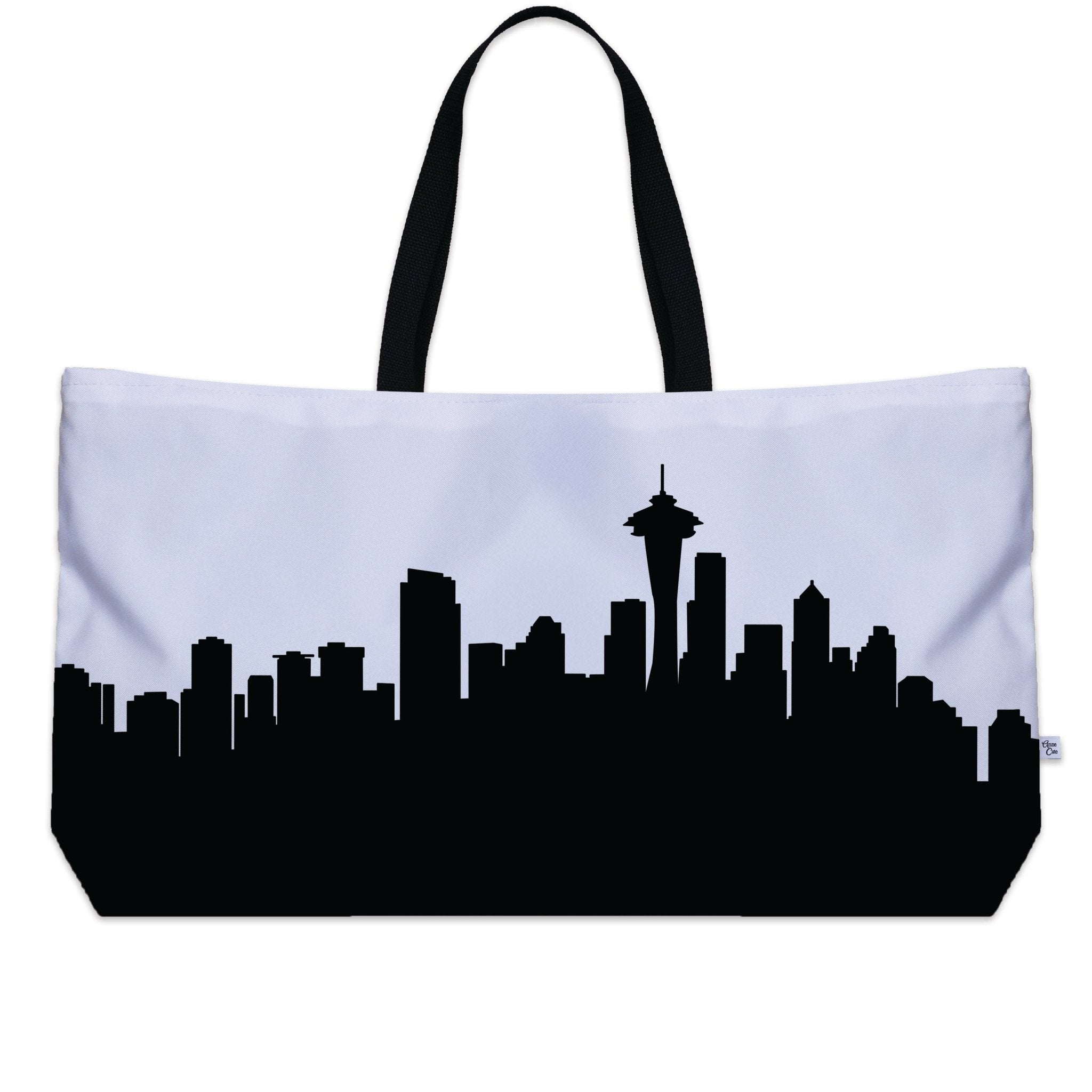Seattle WA Skyline Weekender Tote - Anne Cate