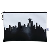 Seattle WA Skyline Wristlet Clutch Purse