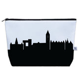 Ithaca NY (Cornell University) Skyline Cosmetic Makeup Bag