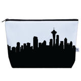 Seattle WA Skyline Cosmetic Makeup Bag