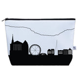 Geneva Switzerland Skyline Cosmetic Makeup Bag