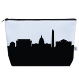 Washington D.C. Skyline Cosmetic Makeup Bag
