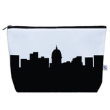Madison WI Skyline Cosmetic Makeup Bag