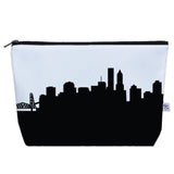 Portland OR Skyline Cosmetic Makeup Bag