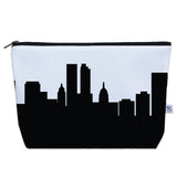 Tulsa OK Skyline Cosmetic Makeup Bag