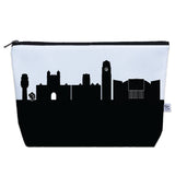 Ann Arbor MI (University of Michigan) Skyline Cosmetic Makeup Bag