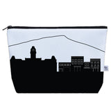 Morgantown WV (West Virginia University) Skyline Cosmetic Makeup Bag