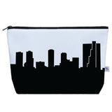 Fort Worth TX Skyline Cosmetic Makeup Bag