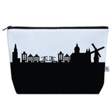 Amsterdam Netherlands Skyline Cosmetic Makeup Bag