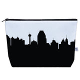 San Antonio TX Skyline Cosmetic Makeup Bag