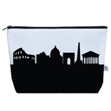 Rome Italy Skyline Cosmetic Makeup Bag
