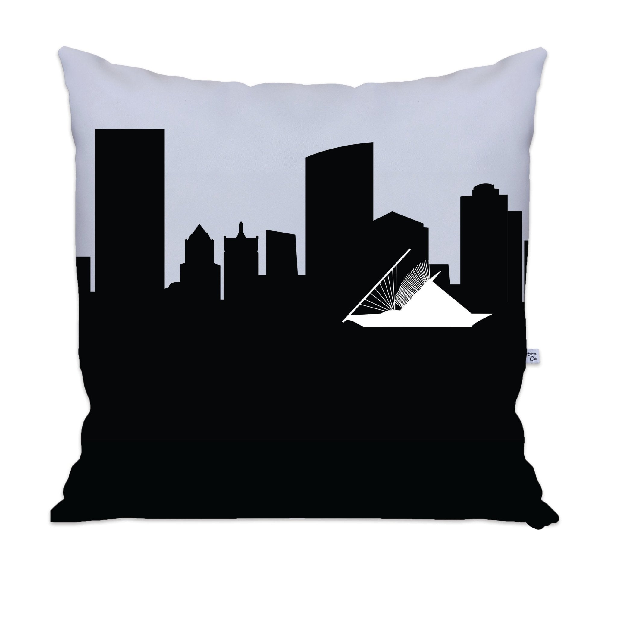 Skyline Large Throw Pillow - Anne Cate