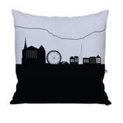 Skyline Large Throw Pillow - Anne Cate