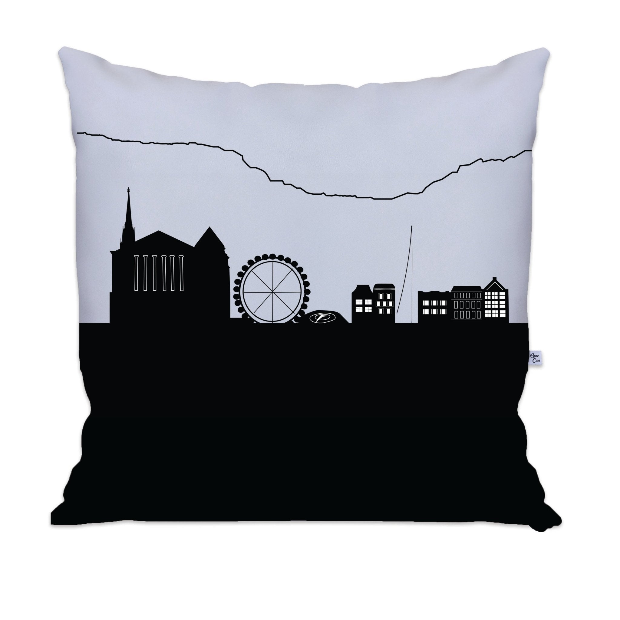 Skyline Large Throw Pillow - Anne Cate