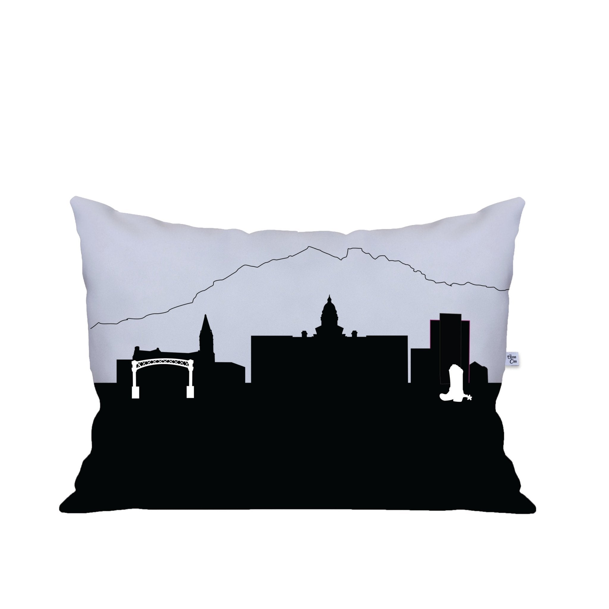 Skyline Lumbar Throw Pillow - Anne Cate