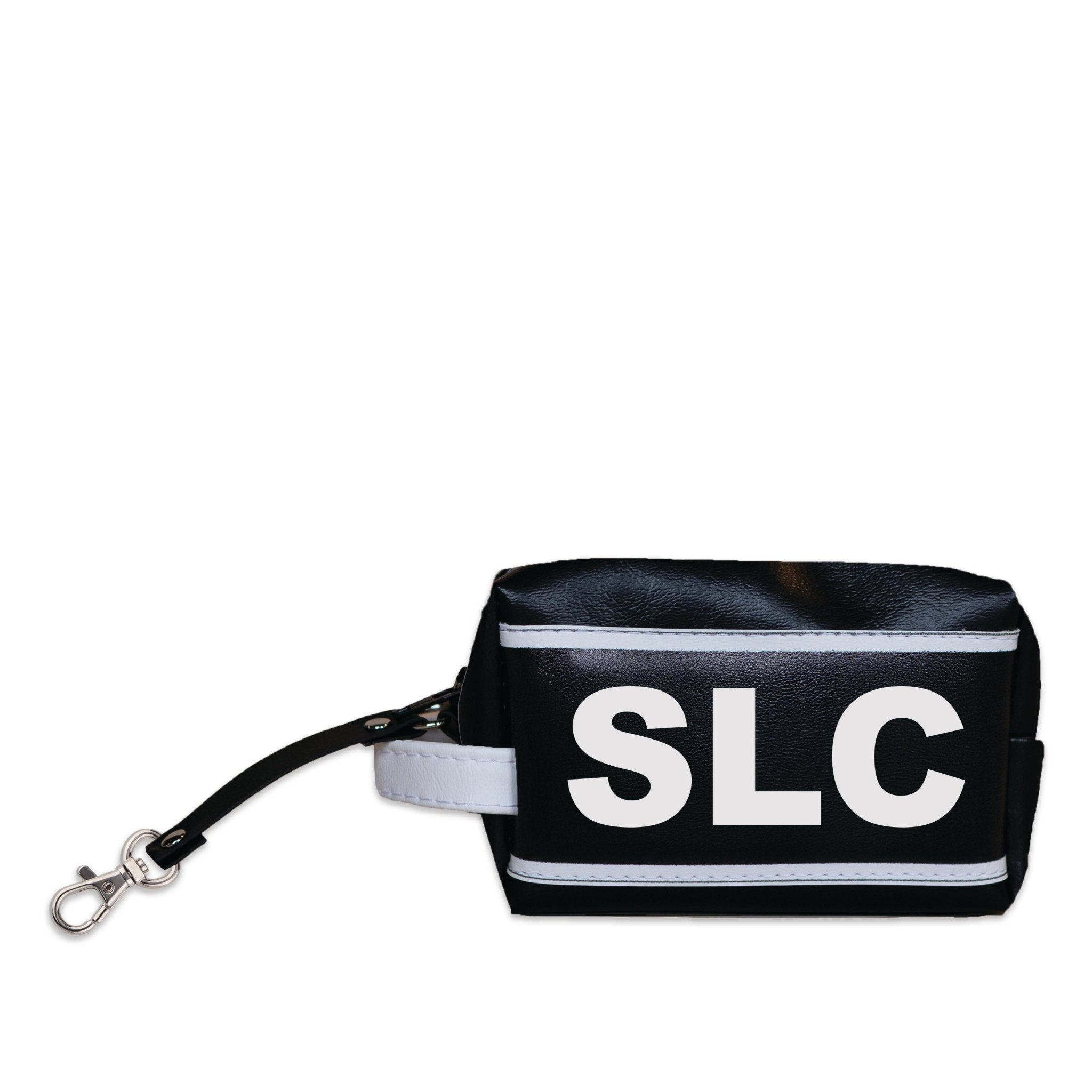 SLC (Salt Lake City) City Abbreviation Mini Bag Keychain Purse Charm - Anne Cate