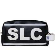 SLC (Salt Lake City) City Abbreviation Travel Dopp Kit Toiletry Bag - Anne Cate