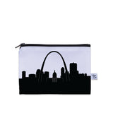 St. Louis MO Skyline Canvas Mini Purse