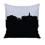 State College PA (Penn State University) Skyline Large Throw Pillow - Anne Cate