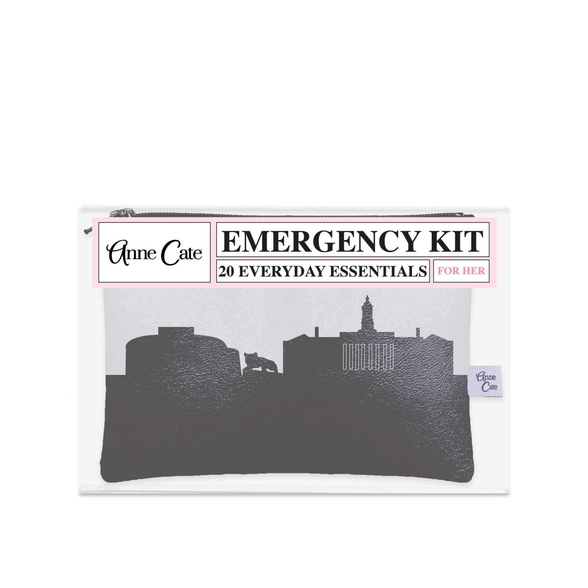 State College PA (Penn State University) Skyline Mini Wallet Emergency Kit - For Her - Anne Cate