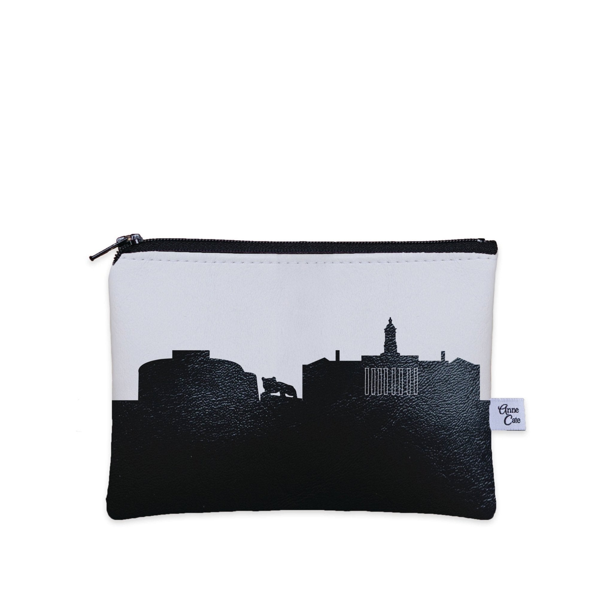 State College PA (Penn State University) Skyline Vegan Leather Mini Wallet - Anne Cate