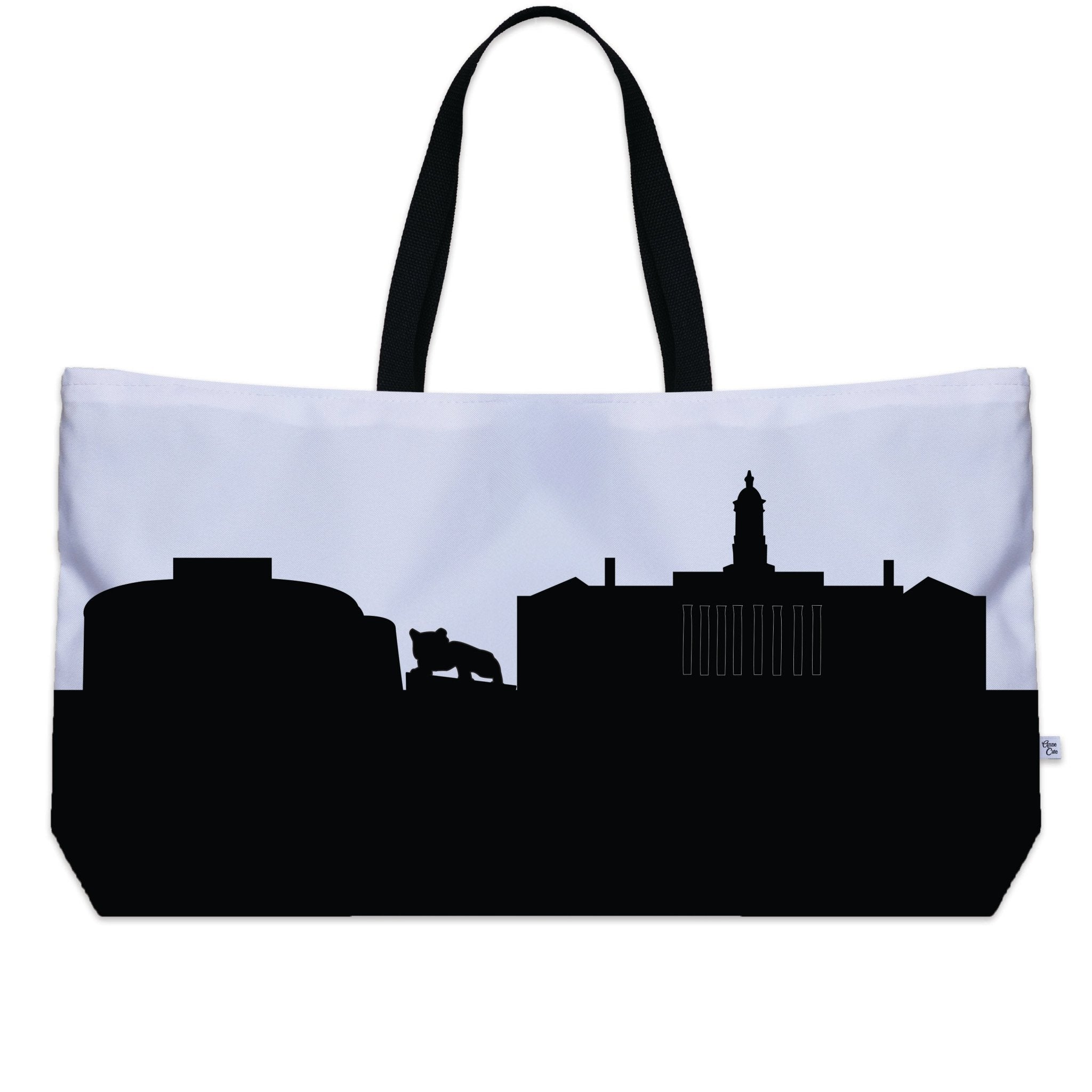 State College PA (Penn State University) Skyline Weekender Tote - Anne Cate