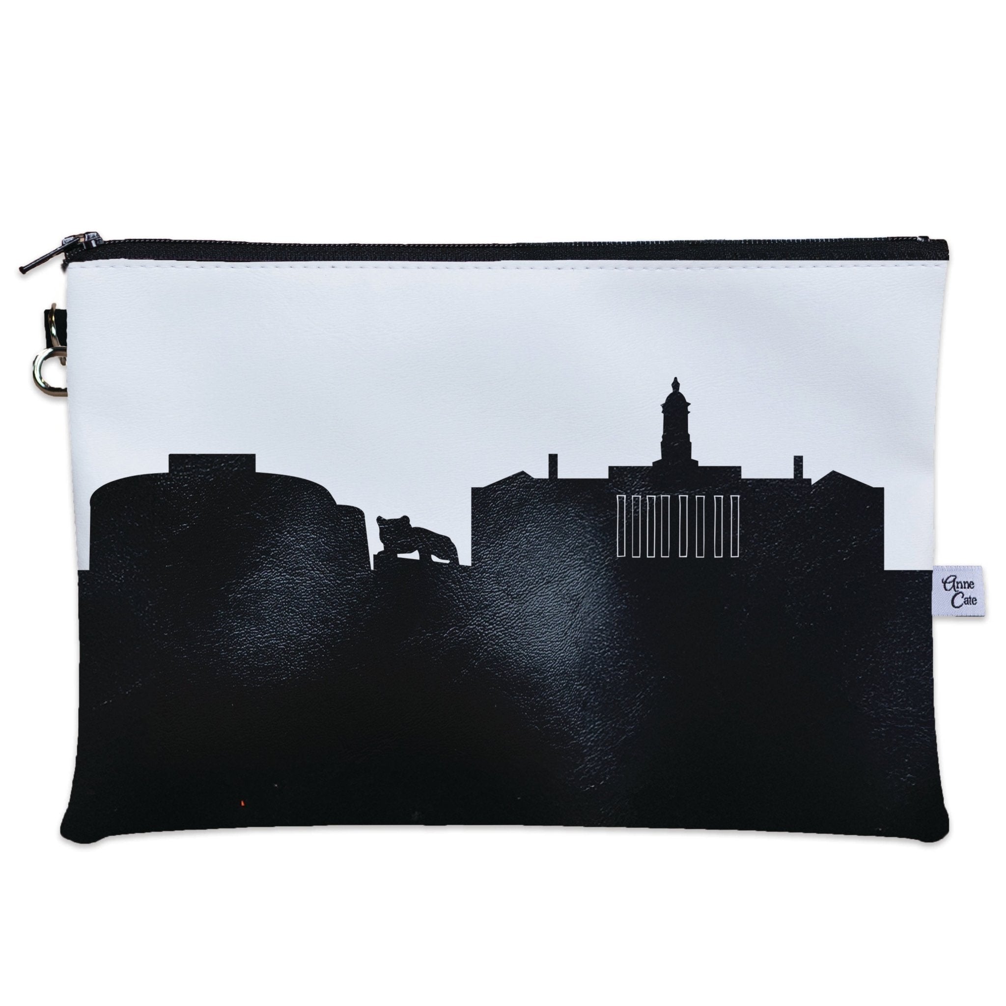 State College PA (Penn State University) Skyline Wristlet Clutch Purse - Anne Cate