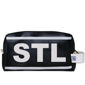 STL (St. Louis) City Abbreviation Travel Dopp Kit Toiletry Bag - Anne Cate