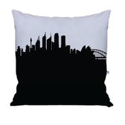 Sydney Australia Skyline Large Throw Pillow - Anne Cate