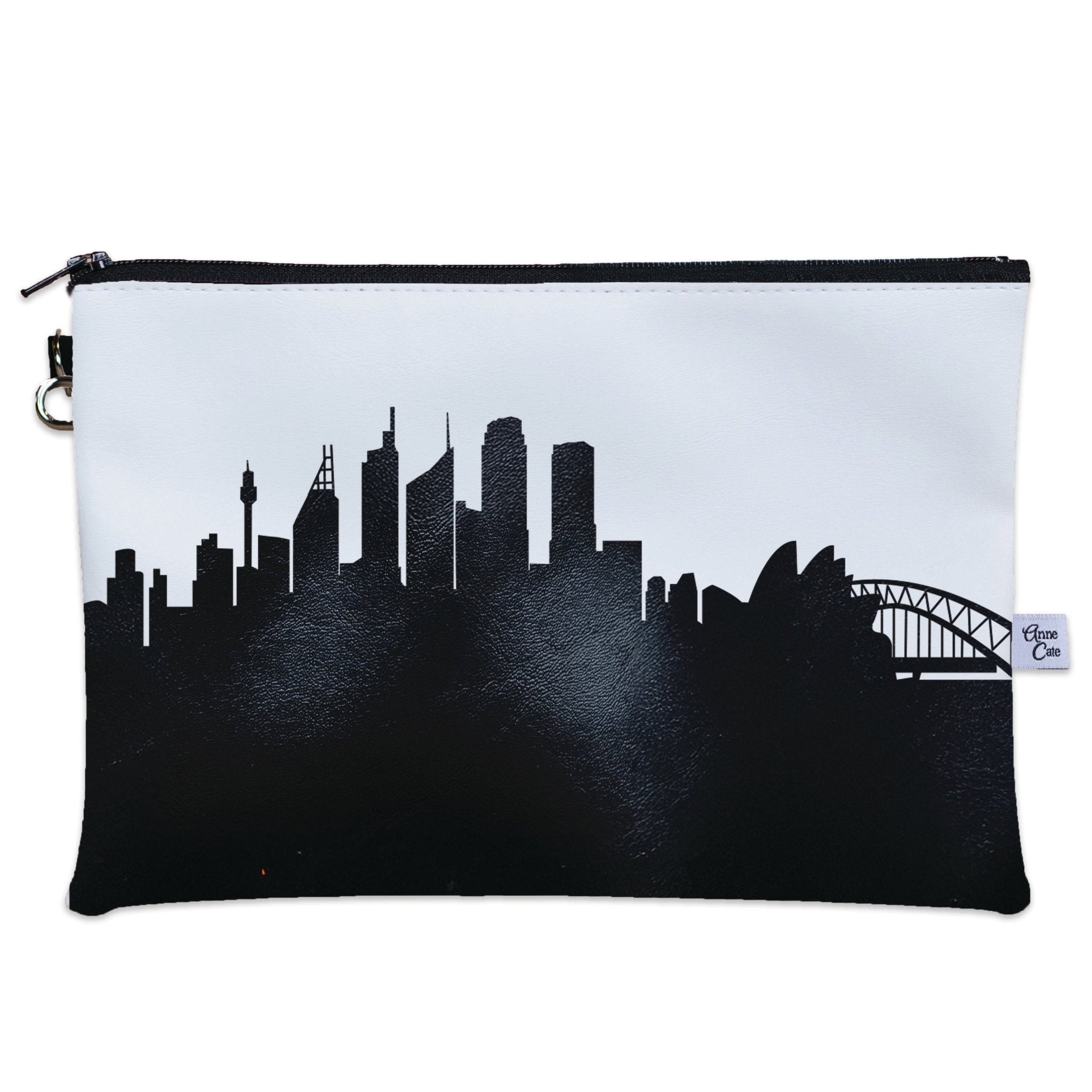 Sydney Australia Skyline Wristlet Clutch Purse - Anne Cate