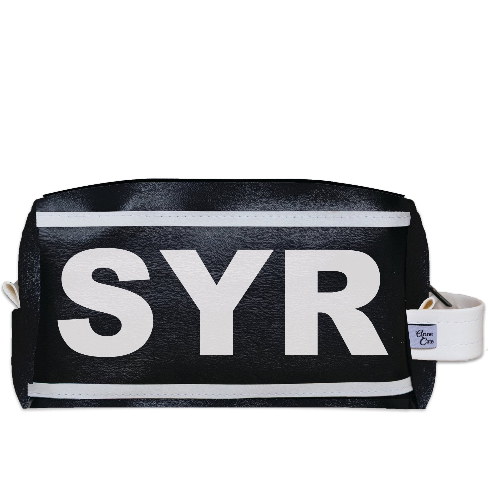 SYR (Syracuse) City Abbreviation Travel Dopp Kit Toiletry Bag - Anne Cate
