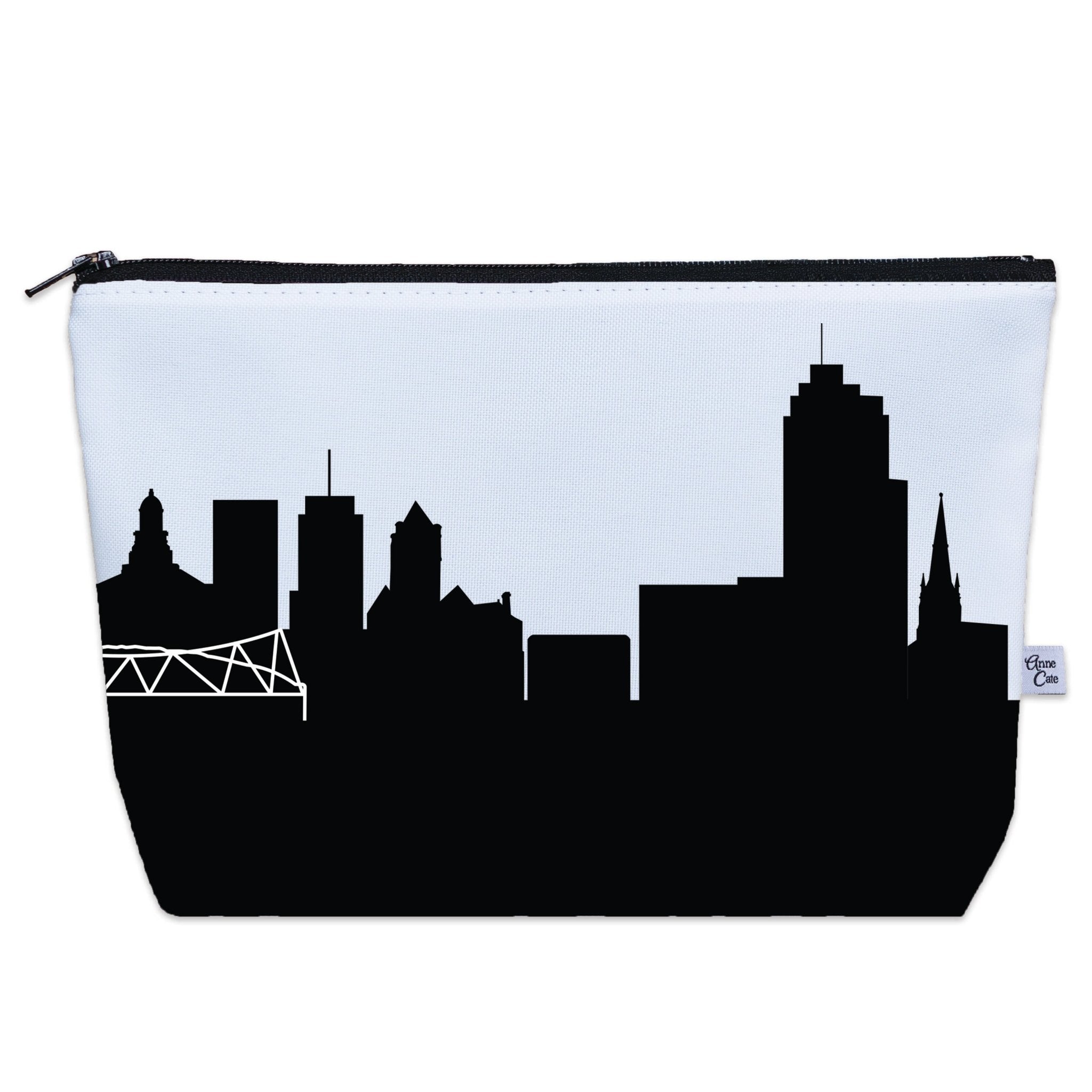 Syracuse NY Skyline Cosmetic Makeup Bag - Anne Cate