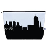Syracuse NY Skyline Cosmetic Makeup Bag