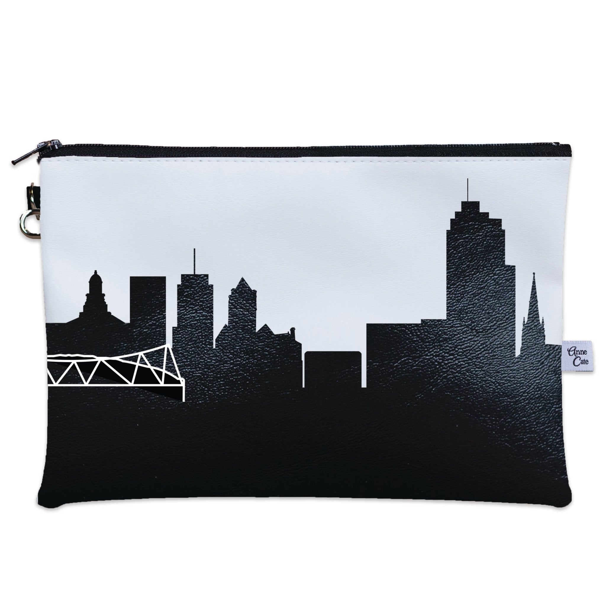 Syracuse NY Skyline Wristlet Clutch Purse - Anne Cate