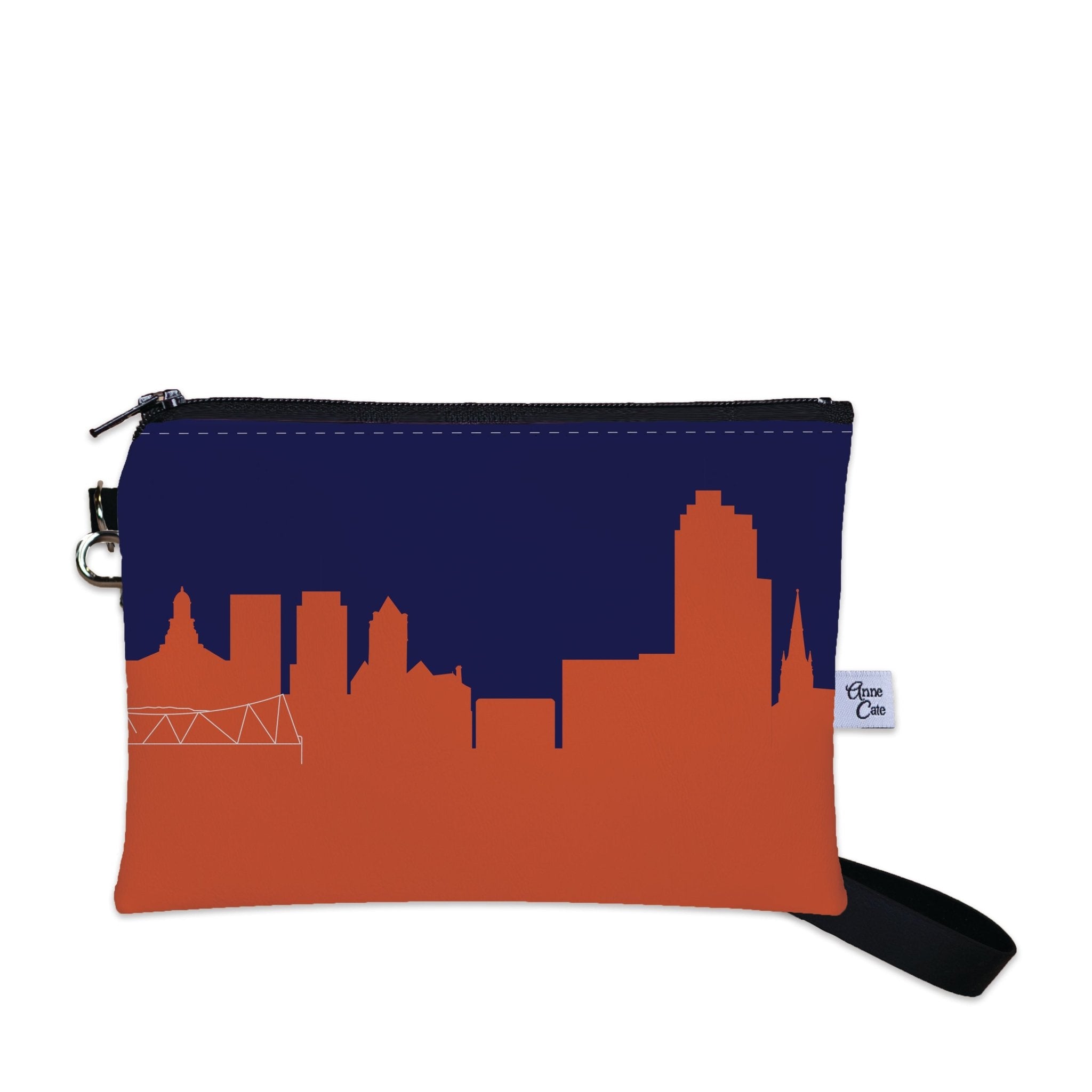 Syracuse University Football Stadium Skyline Game Day Wristlet - Anne Cate