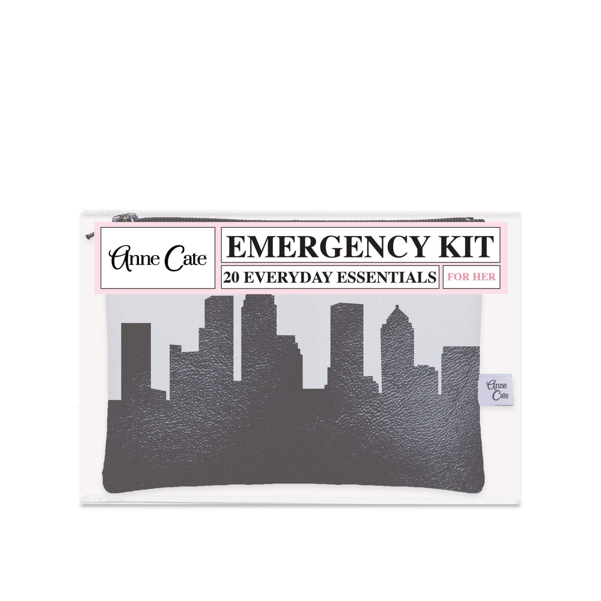 Tampa FL Skyline Mini Wallet Emergency Kit - For Her - Anne Cate
