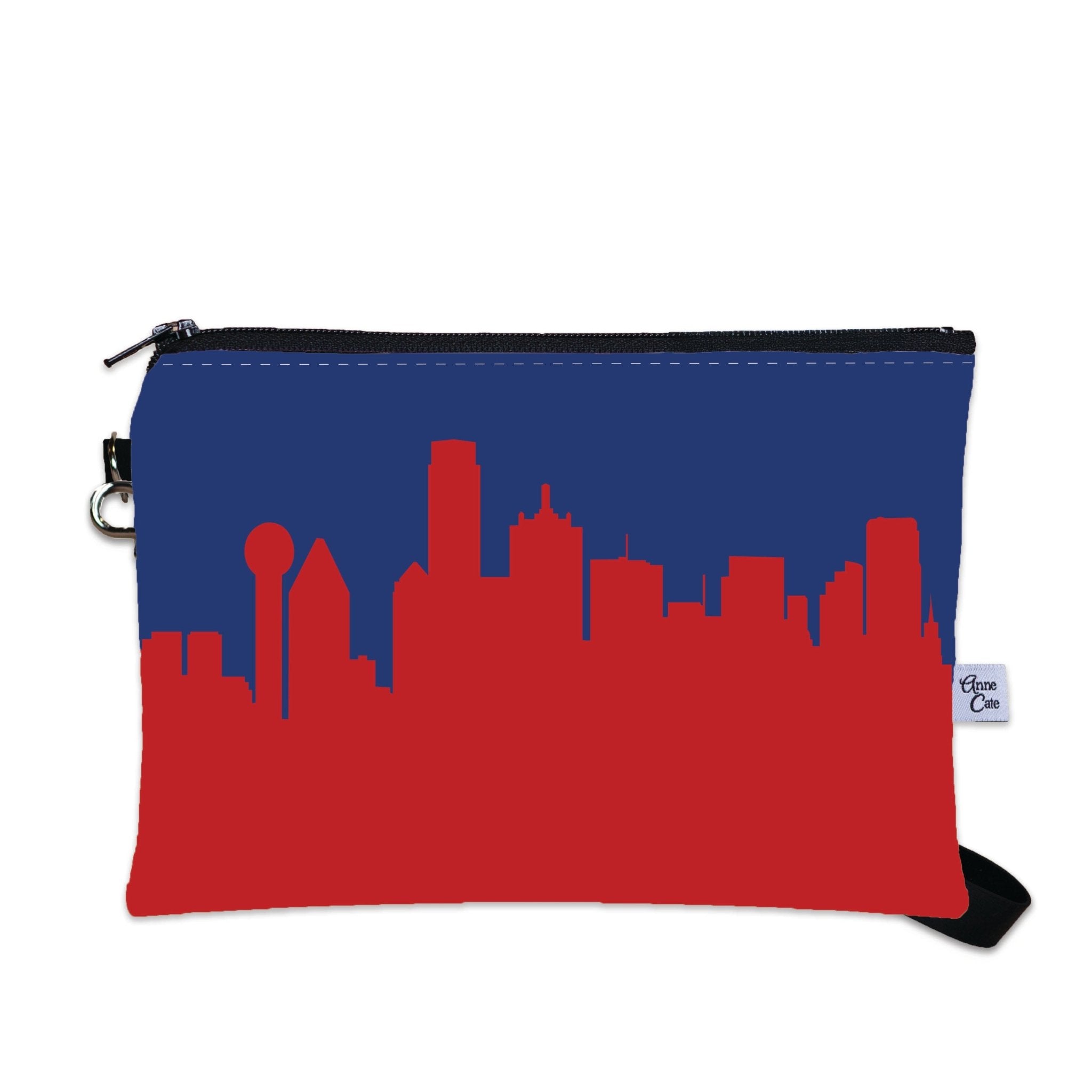 Texas Rangers Baseball Ballpark Skyline Game Day Wristlet - Anne Cate
