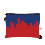 Texas Rangers Baseball Ballpark Skyline Game Day Wristlet