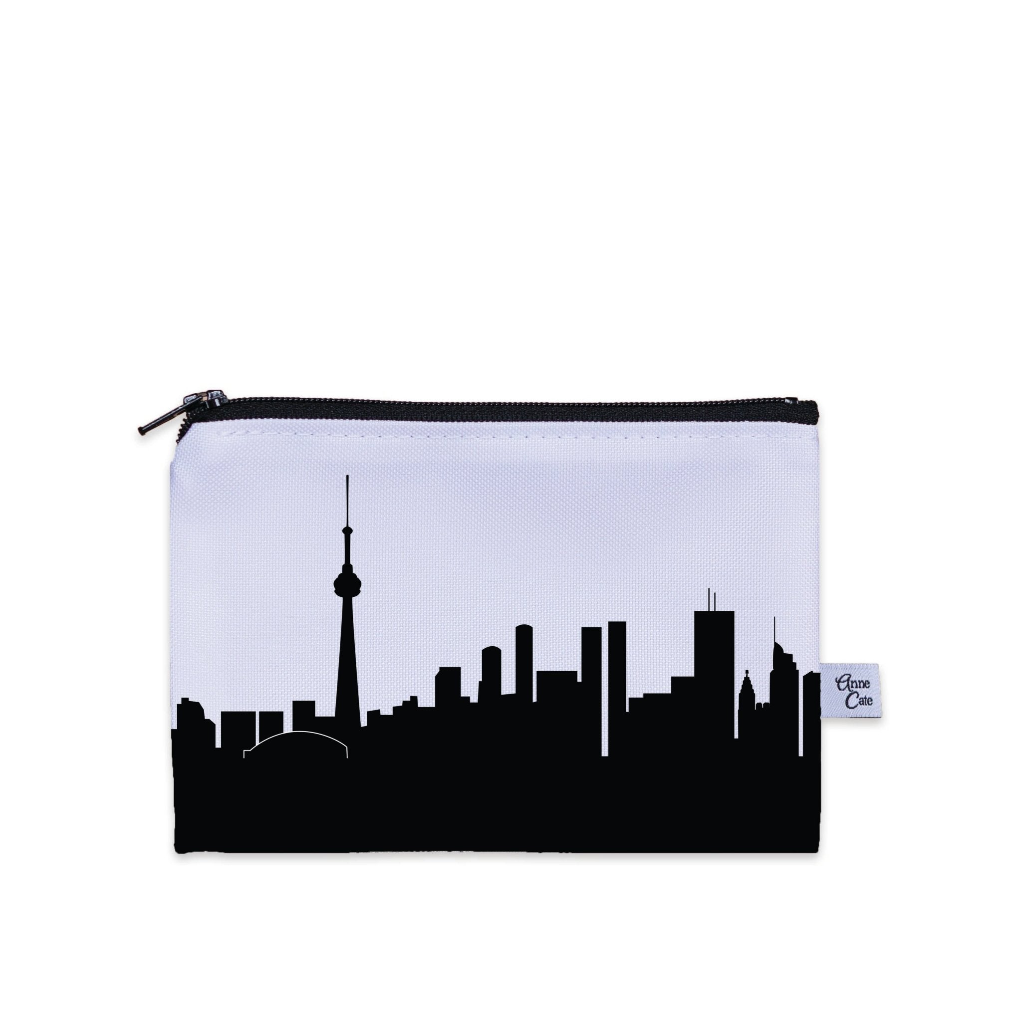 Toronto ON Canada Skyline Canvas Mini Purse - Anne Cate