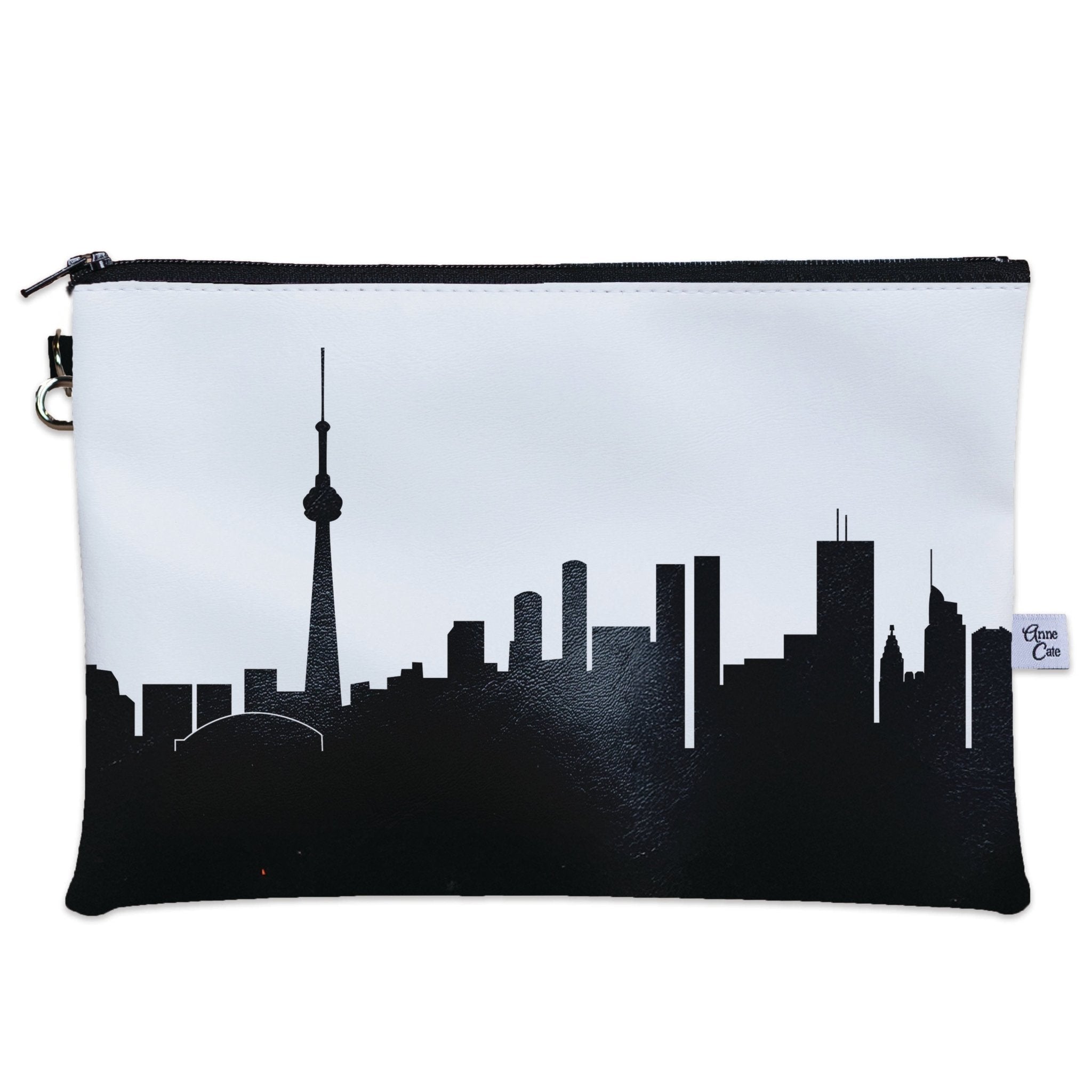 Toronto ON Canada Skyline Wristlet Clutch Purse - Anne Cate