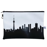 Toronto ON Canada Skyline Wristlet Clutch Purse